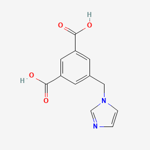 5-[(Imidazol-1-yl)methyl]benzene-1,3-dicarboxylic acid