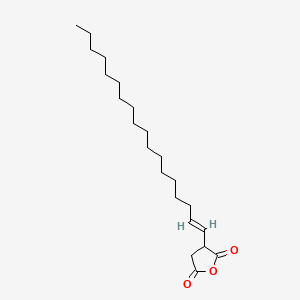 molecular formula C7H12N2O6 B1175498 2,5-Furandione, dihydro-3-(octadecen-1-yl)- CAS No. 19024-74-9