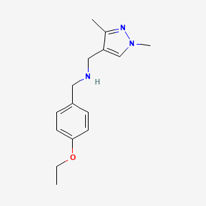 [(1,3-dimethyl-1H-pyrazol-4-yl)methyl][(4-ethoxyphenyl)methyl]amine