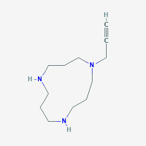 1-Prop-2-ynyl-1,5,9-triazacyclododecane