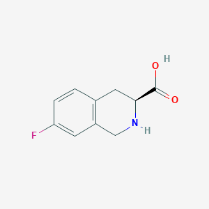 (3S)-7-fluoro-1,2,3,4-tetrahydroisoquinoline-3-carboxylic acid