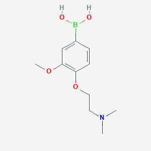 4-(2-(Dimethylamino)ethoxy)-3-methoxyphenylboronic acid