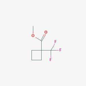 Methyl 1-(trifluoromethyl)cyclobutane-1-carboxylate