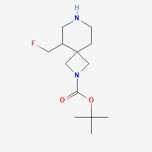 Tert-butyl 5-(fluoromethyl)-2,7-diazaspiro[3.5]nonane-2-carboxylate