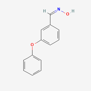 (E)-N-[(3-Phenoxyphenyl)methylidene]hydroxylamine