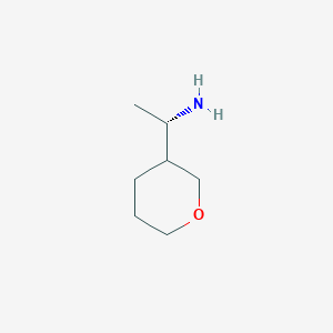 (1S)-1-(Tetrahydro-2H-pyran-3-YL)ethan-1-amine