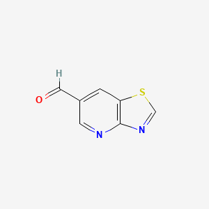 Thiazolo[4,5-b]pyridine-6-carbaldehyde