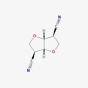 (3S,3aR,6S,6aR)-Hexahydrofuro[3,2-b]furan-3,6-dicarbonitrile