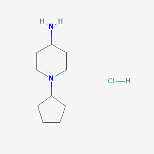 1-Cyclopentylpiperidin-4-amine hydrochloride