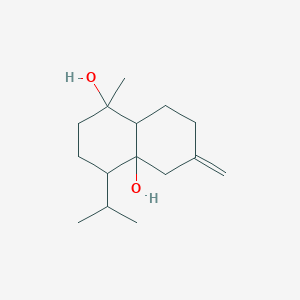 1-Methyl-6-methylidene-4-(propan-2-yl)-decahydronaphthalene-1,4a-diol