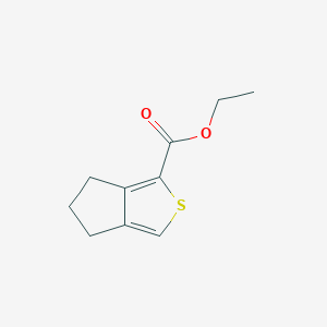 Ethyl 5,6-dihydro-4H-cyclopenta[c]thiophene-1-carboxylate