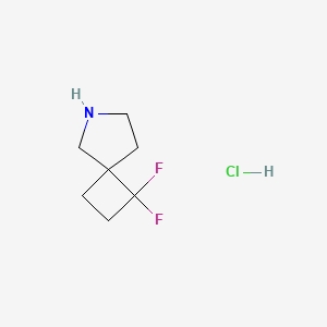 1,1-Difluoro-6-azaspiro[3.4]octane hydrochloride