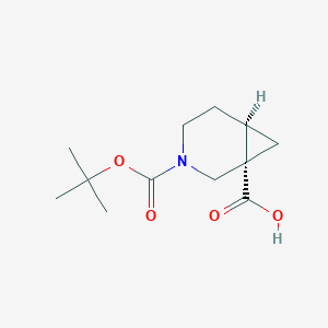 cis-3-Boc-3-aza-bicyclo[4.1.0]heptane-1-carboxylic acid