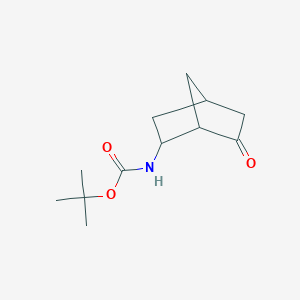 tert-Butyl N-{6-oxobicyclo[2.2.1]heptan-2-yl}carbamate