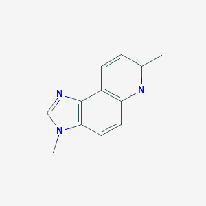 molecular formula C12H11N3 B117554 3,7-二甲基-3H-咪唑并[4,5-F]喹啉 CAS No. 156139-13-8