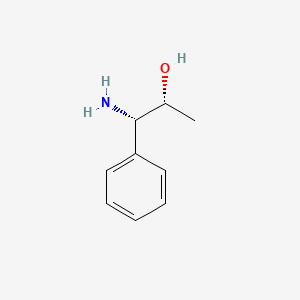 molecular formula C9H13NO B11755420 Benzeneethanol, beta-amino-alpha-methyl-, (alphaR,betaS)-rel- CAS No. 19901-88-3