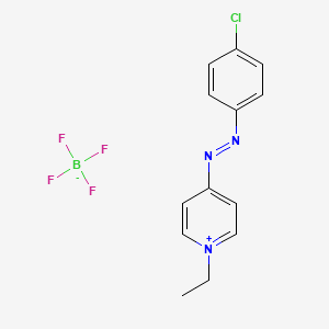 4-[(p-Chlorophenyl)azo]-1-ethyl-pyridinium tetrafluoroborate