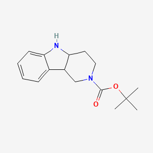 tert-Butyl 3,4,4a,5-tetrahydro-1H-pyrido[4,3-b]indole-2(9bH)-carboxylate