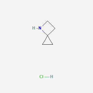 molecular formula C5H10ClN B11755466 4-Azaspiro[2.3]hexane hydrochloride CAS No. 2306269-03-2