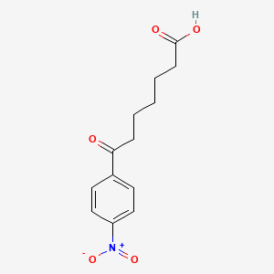 7-(4-Nitrophenyl)-7-oxoheptanoic acid