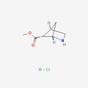 Methyl (1S,4R,5R)-2-azabicyclo[2.1.1]hexane-5-carboxylate hydrochloride