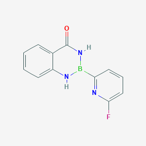 2-(6-Fluoropyridin-2-yl)-2,3-dihydrobenzo[d][1,3,2]diazaborinin-4(1H)-one