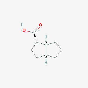 (1S,3aS,6aS)-1,2,3,3a,4,5,6,6a-octahydropentalene-1-carboxylic acid