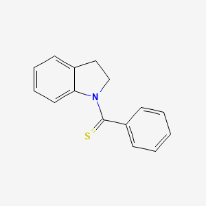 molecular formula C15H13NS B1175562 1-Benzothioylindoline 