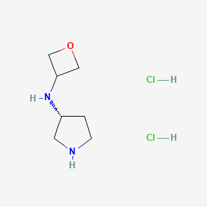 (R)-N-(Oxetan-3-yl)pyrrolidin-3-amine dihydrochloride