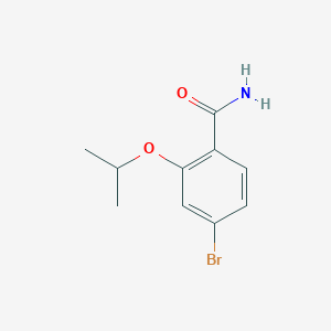 4-Bromo-2-isopropoxybenzamide