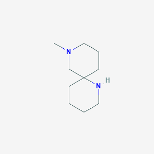 molecular formula C10H20N2 B11755759 8-Methyl-1,8-diazaspiro[5.5]undecane CAS No. 1086395-02-9