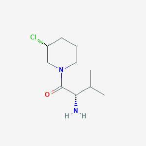 (S)-2-Amino-1-((R)-3-chloro-piperidin-1-yl)-3-methyl-butan-1-one