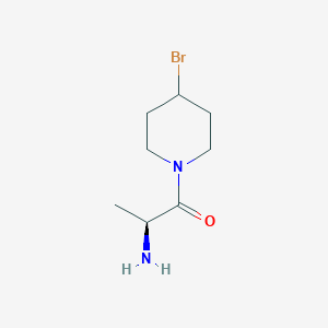 (S)-2-Amino-1-(4-bromo-piperidin-1-yl)-propan-1-one