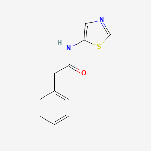 2-phenyl-N-(1,3-thiazol-5-yl)acetamide
