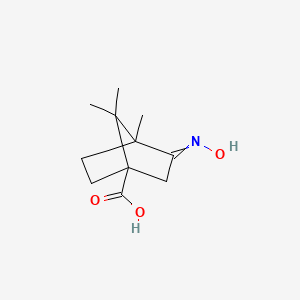 3-(Hydroxyimino)-4,7,7-trimethylbicyclo[2.2.1]heptane-1-carboxylic acid