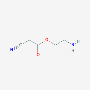 2-Aminoethyl 2-cyanoacetate