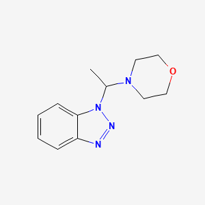 1H-Benzotriazole, 1-[1-(4-morpholinyl)ethyl]-