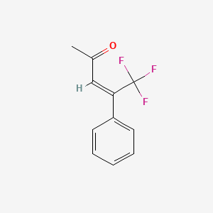 (Z)-5,5,5-trifluoro-4-phenylpent-3-en-2-one