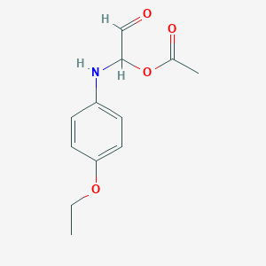 1-((4-Ethoxyphenyl)amino)-2-oxoethylacetate