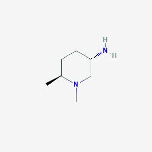 (3S,6S)-1,6-Dimethylpiperidin-3-amine