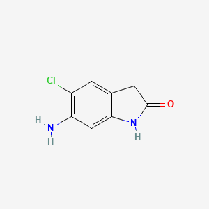 6-amino-5-chloro-2,3-dihydro-1H-indol-2-one