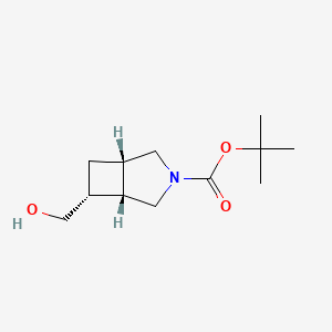 tert-Butyl (1S,5S,6R)-6-(hydroxymethyl)-3-azabicyclo[3.2.0]heptane-3-carboxylate