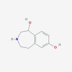 2,3,4,5-Tetrahydro-1H-benzo[d]azepine-1,7-diol