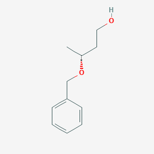 molecular formula C11H16O2 B11756407 (3R)-3-(benzyloxy)butan-1-ol 