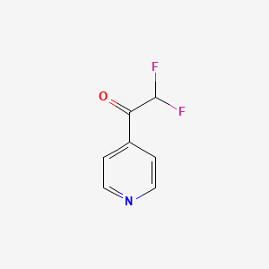 2,2-Difluoro-1-(4-pyridyl)ethanone