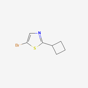 5-Bromo-2-cyclobutylthiazole