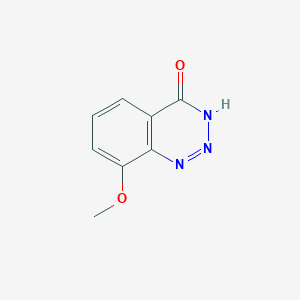 molecular formula C8H7N3O2 B11756529 8-Methoxybenzo[d][1,2,3]triazin-4(3H)-one 