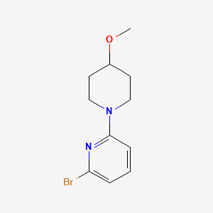 2-Bromo-6-(4-methoxypiperidin-1-yl)pyridine