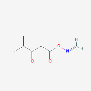 molecular formula C7H11NO3 B11756590 4-Methyl-3-oxopentanecarboperoxoyl isocyanide 