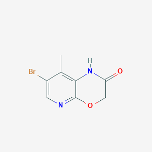 7-bromo-8-methyl-1H-pyrido[2,3-b][1,4]oxazin-2(3H)-one